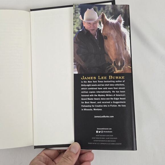 James Lee Burke SIGNED A Private Cathedral Hardcover Barnes & Noble Exclusive - Picture 7 of 10